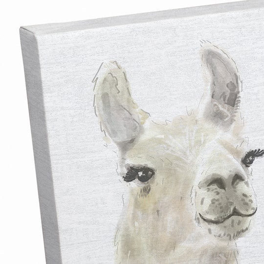 Baby Barn Animals 12" x 18" Canvas Wall Art